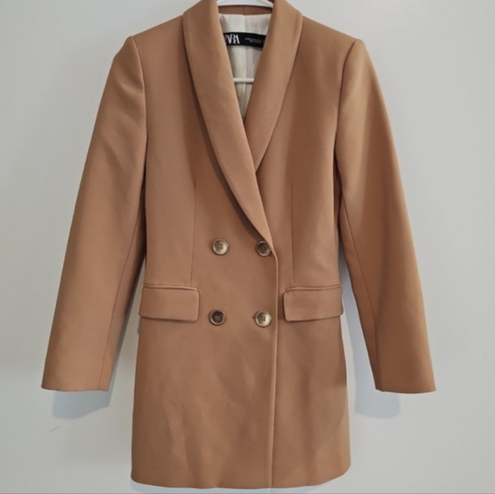 🦥Zara NWT Double-Breasted Blazer🦥